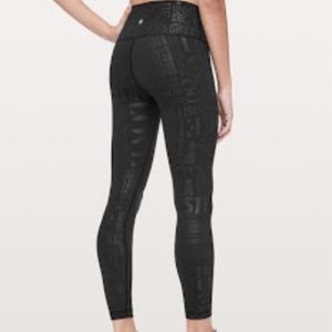New Lululemon Wunder Under Manifesto legging 4